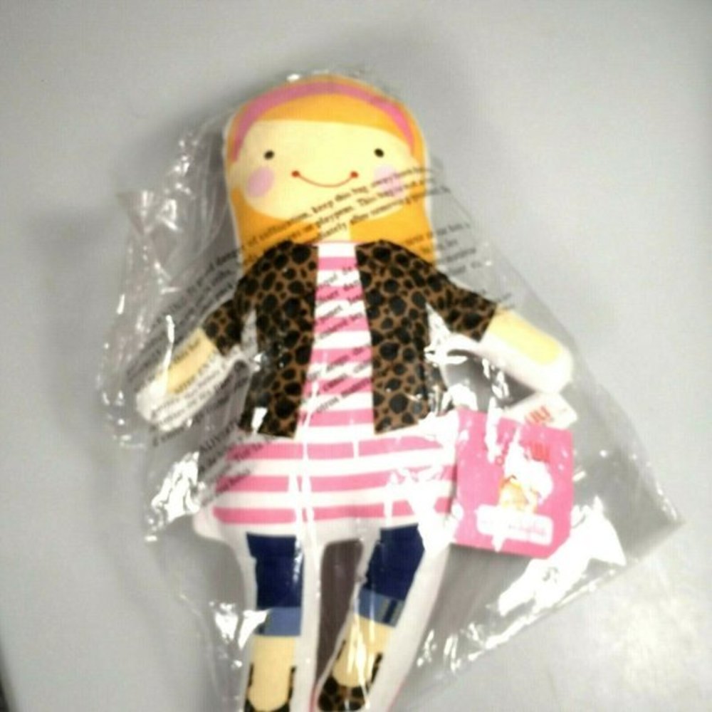 Sophie cloth doll leopard print 1st doll